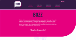 Desktop Screenshot of bozztexttranslations.nl